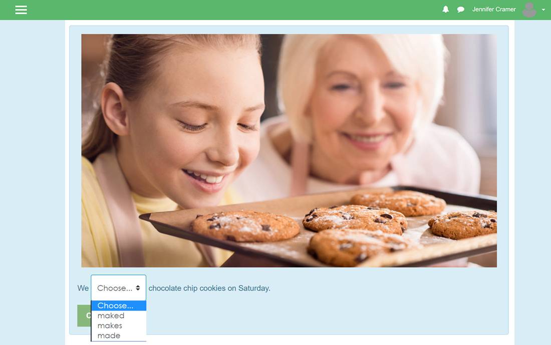 language software screen